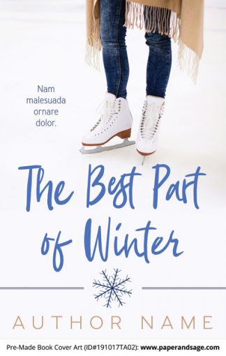 Pre-Made Book Cover ID#191017TA02 (The Best Part of Winter)
