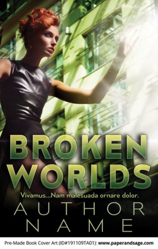 Pre-Made Book Cover ID#191109TA01 (Broken Worlds)
