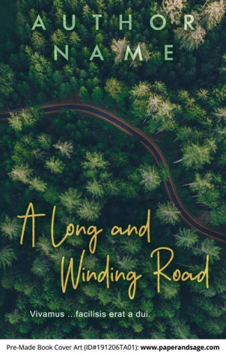 Pre-Made Book Cover ID#191206TA01 (A Long and Winding Road)