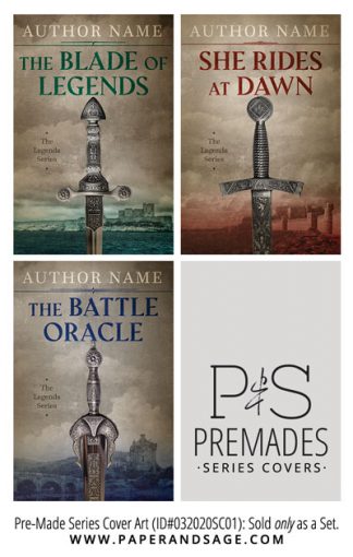 PreMade Series Covers ID#032020SC01 (The Legends Series, Only Sold as a Set)