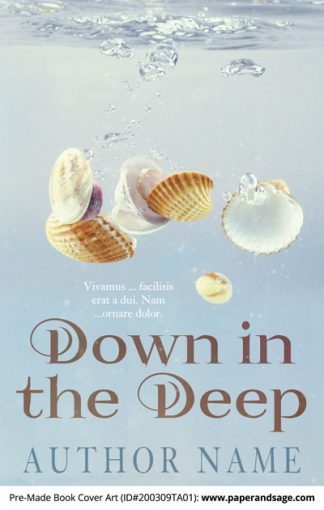 Pre-Made Book Cover ID#200309TA01 (Down in the Deep)