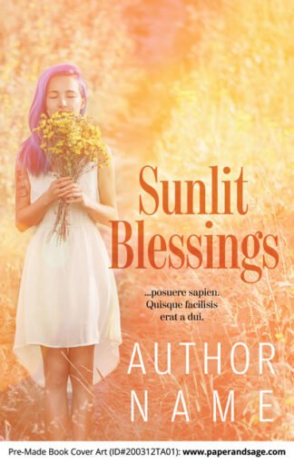 Pre-Made Book Cover ID#200312TA01 (Sunlit Blessings)