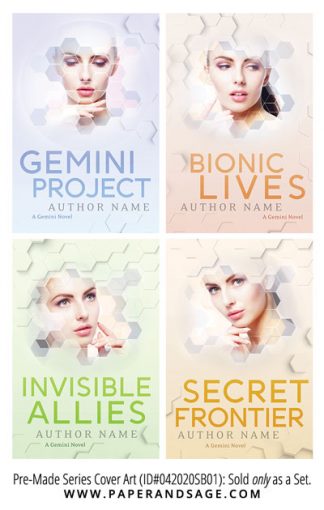 PreMade Series Covers ID#042020SB01 (The Gemini Series, Only Sold as a Set)