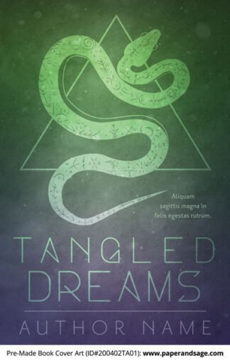 Pre-Made Book Cover ID#200402TA01 (Tangled Dreams)