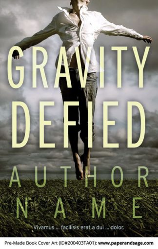 Pre-Made Book Cover ID#200403TA01 (Gravity Defied)