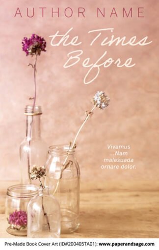 Pre-Made Book Cover ID#200405TA01 (The Times Before)