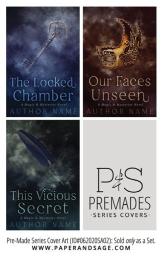 PreMade Series Covers ID#062020SA02 (Magic & Mystery Series, Only Sold as a Set)