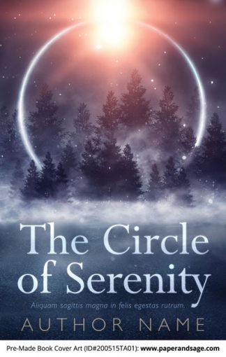 Pre-Made Book Cover ID#200515TA01 (The Circle of Serenity)