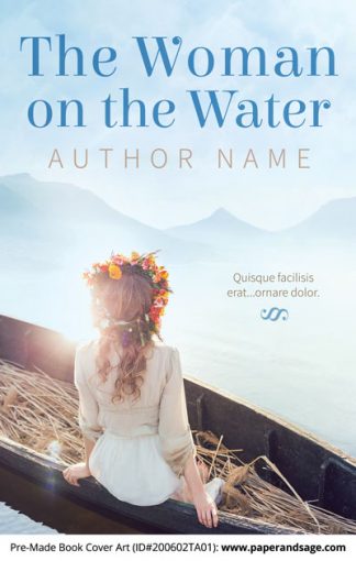 Pre-Made Book Cover ID#200602TA01 (The Woman on the Water)