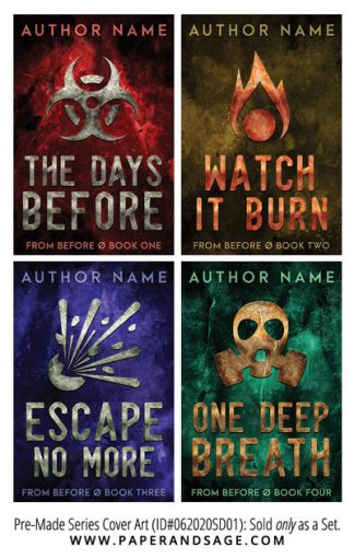 PreMade Series Covers ID#062020SD01 (From Before Series, Only Sold as a Set)