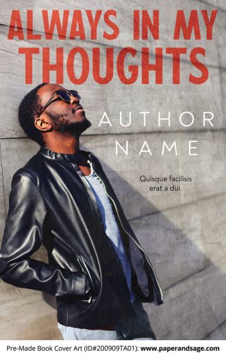 Pre-Made Book Cover ID#200909TA01 (Always in My Thoughts)