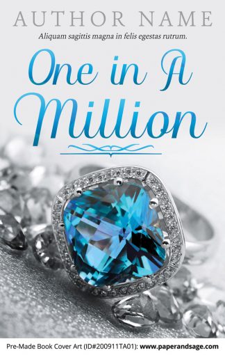Pre-Made Book Cover ID#200911TA01 (One in a Million)