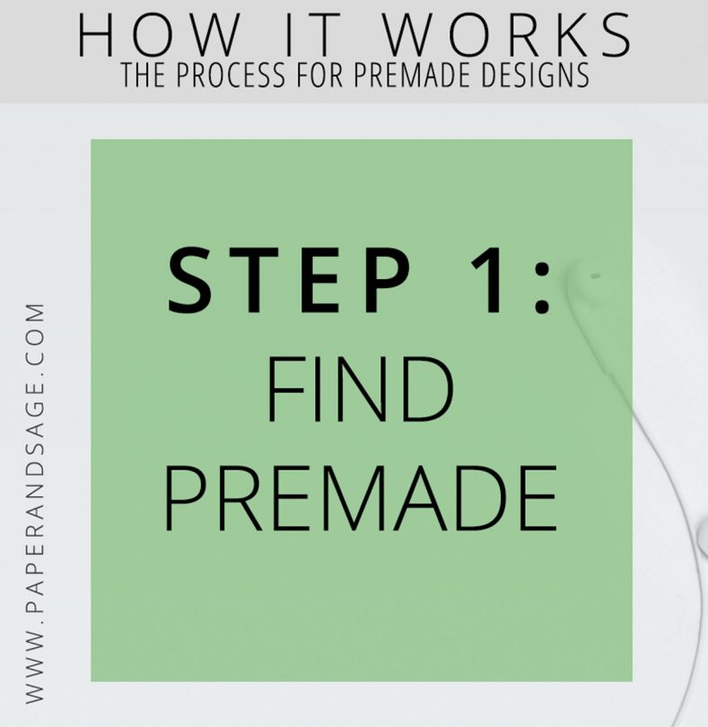 How it Works: PreMade Flowchart Step 1 (2020)