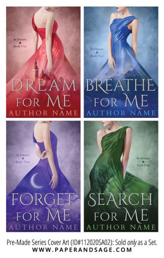 PreMade Series Covers ID#112020SA02 (In Dreams Series, Only Sold as a Set)