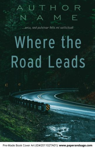 Pre-Made Book Cover ID#201102TA01 (Where the Road Leads)