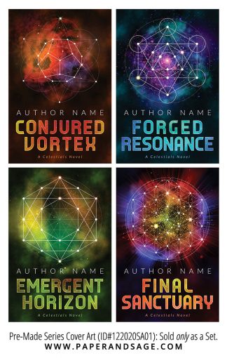 PreMade Series Covers ID#122020SA01 (Celestials Series, Only Sold as a Set)
