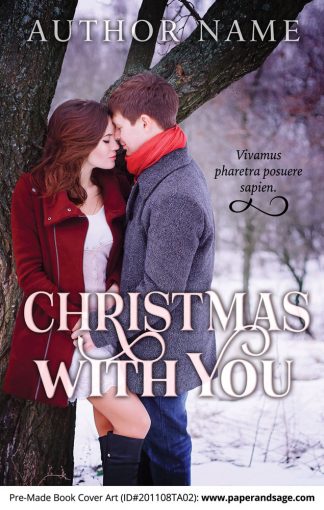 Pre-Made Book Cover ID#201108TA02 (Christmas with You)