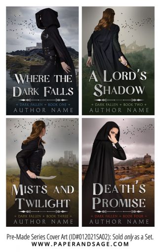 PreMade Series Covers ID#012021SA02 (Dark Fallen Series, Only Sold as a Set)