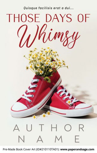 Pre-Made Book Cover ID#210110TA01 (Those Days of Whimsy)