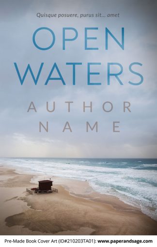 Pre-Made Book Cover ID#210203TA01 (Open Waters)