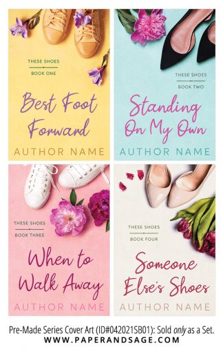 PreMade Series Covers ID#042021SB01 (These Shoes Series, Only Sold as a Set)