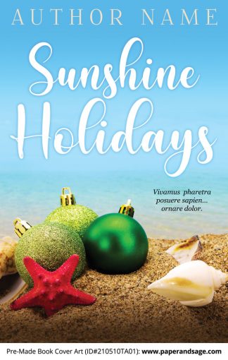 Pre-Made Book Cover ID#210510TA01 (Sunshine Holidays)