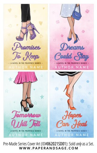 PreMade Series Covers ID#062021SD01 (Promises Series, Only Sold as a Set)