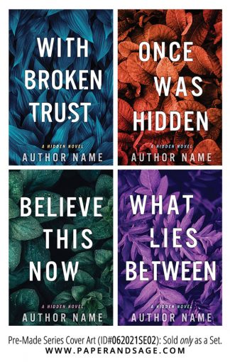 PreMade Series Covers ID#062021SE02 (Hidden Series, Only Sold as a Set)