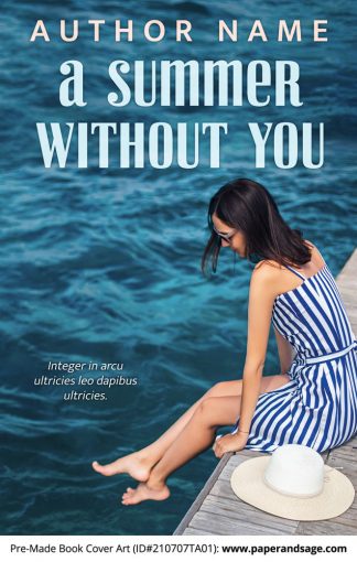 PreMade Book Cover ID#210707TA01 (A Summer Without You)