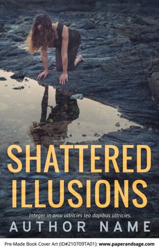 PreMade Book Cover ID#210709TA01 (Shattered Illusions)