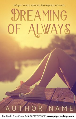 PreMade Book Cover ID#210716TA02 (Dreaming of Always)