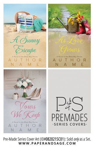 PreMade Series Covers ID#082021SC01 (The Blest Bay Series, Only Sold as a Set)