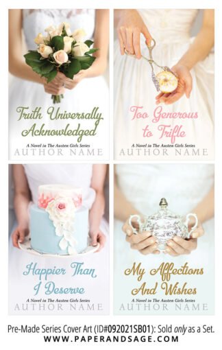 PreMade Series Covers ID#092021SB01 (The Austen Girls Series, Only Sold as a Set)
