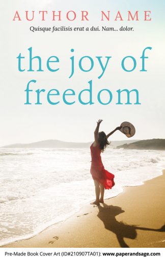 PreMade Book Cover ID#210907TA01 (The Joy of Freedom)