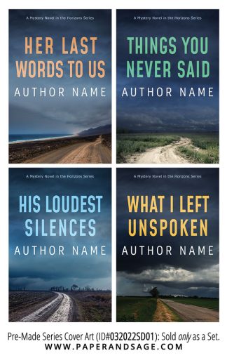 PreMade Series Covers ID#032022SD01 (Horizons Series, Only Sold as a Set)