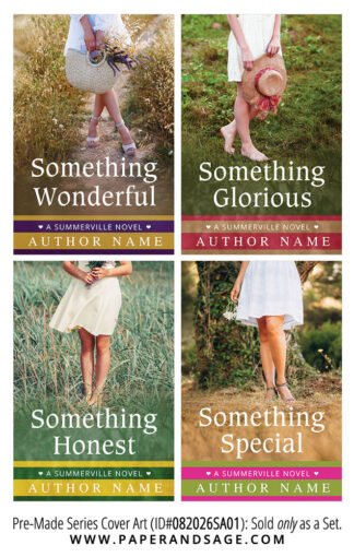 PreMade Book Cover ID#082026SA01 (Summerville Series)