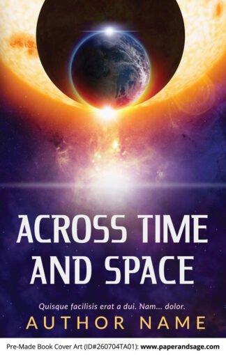 Pre-Made Cover Design #260704TA01: Customize text. Available in #ebook and paperback layouts.
